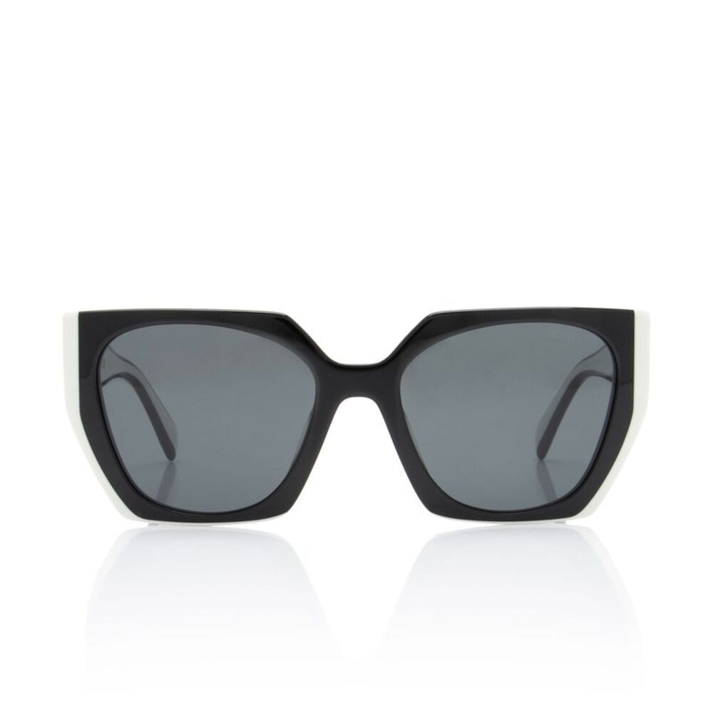 Prada Logo Oversized Geometric Sunglasses